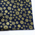 Christmas Twill Cotton Fabric – Santa, Trees & Holiday Prints, 0.5m x 1.6m