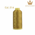 40WT Polyester Embroidery Thread – 5000 Meters per Spool | 128 Colors for Machine & Hand Embroidery