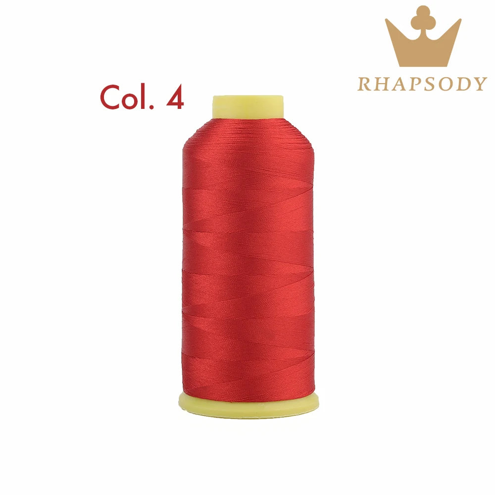40WT Polyester Embroidery Thread – 5000 Meters per Spool | 128 Colors for Machine & Hand Embroidery