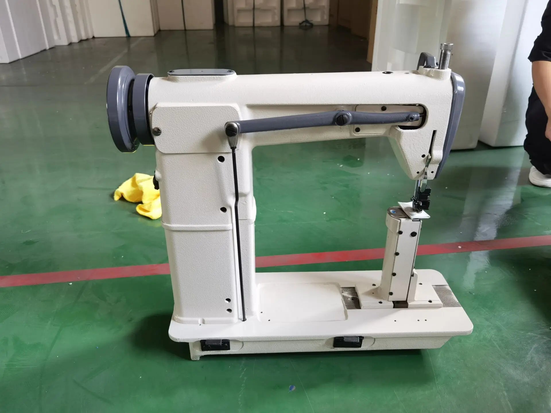 JUKKY JK-810 Post-Bed Single Needle Lockstitch Industrial Sewing Machine | Leather & Shoes