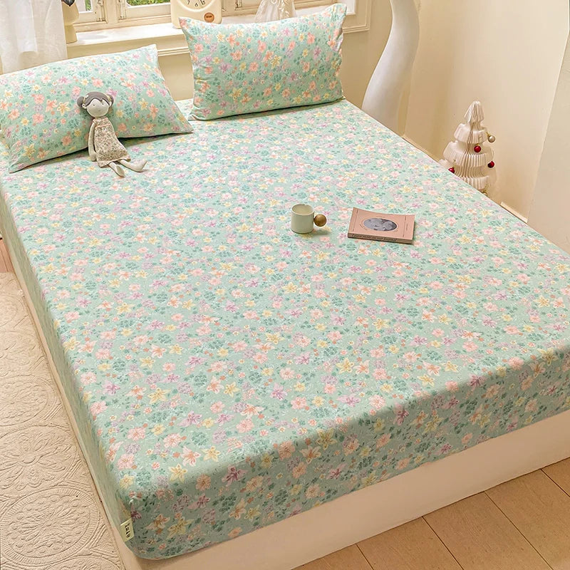 Polyester Microfiber Fitted Sheet Sets – 2-Piece or 3-Piece