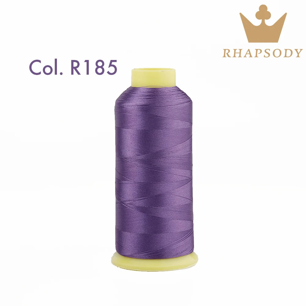 40WT Polyester Embroidery Thread – 5000 Meters per Spool | 128 Colors for Machine & Hand Embroidery