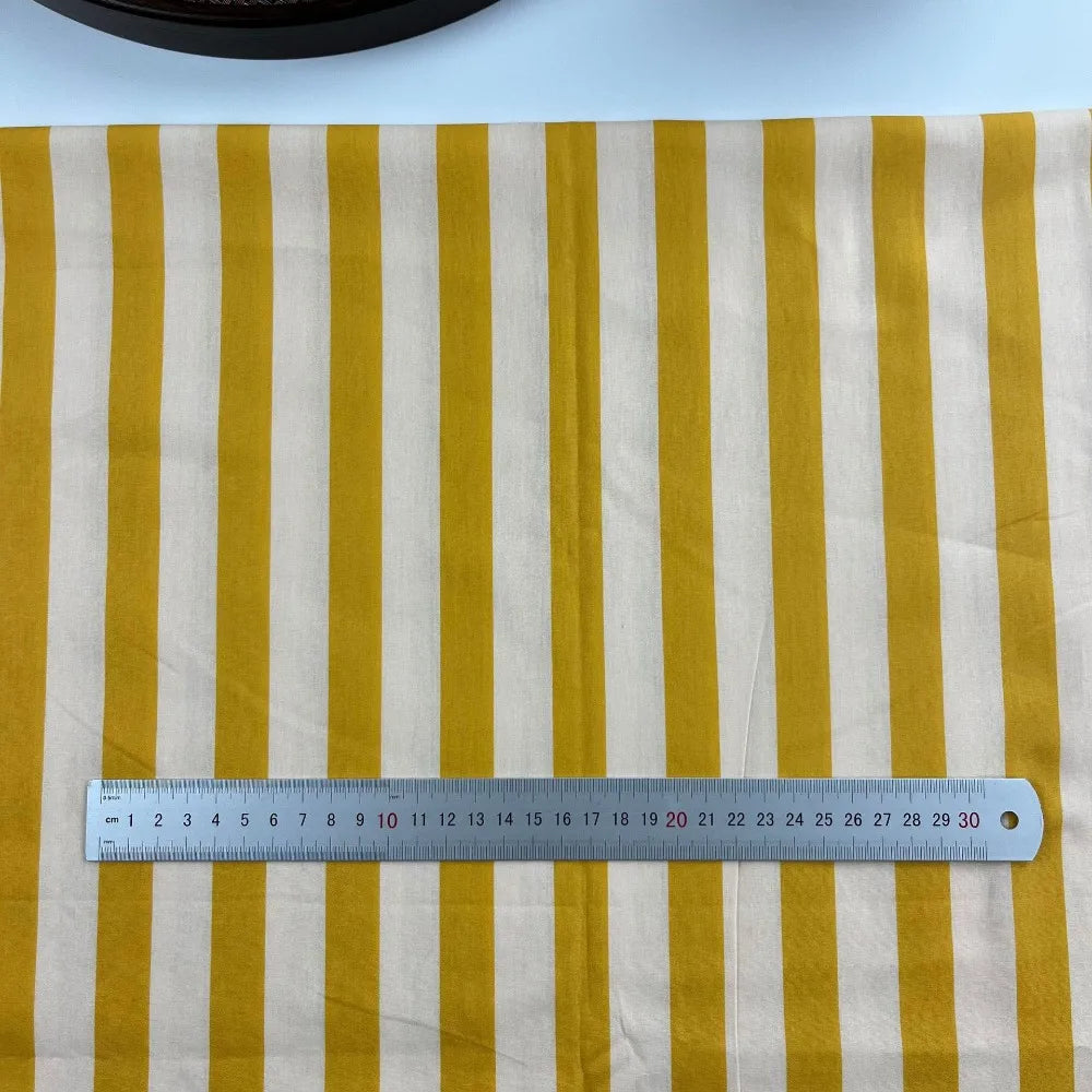 Multicolor Vertical Stripes Fabric – 150x100cm, Quick-Dry & Breathable for Dresses, Tablecloths & DIY