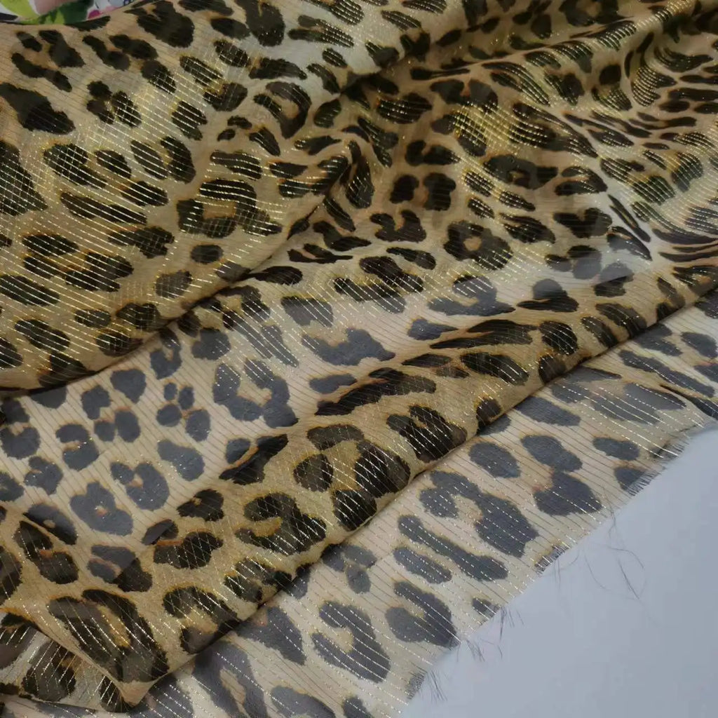 Floral Print Silk-Cotton Blend Fabric – 135cm Wide, 9-10mm | Dresses, Blouses & Luxury DIY Sewing