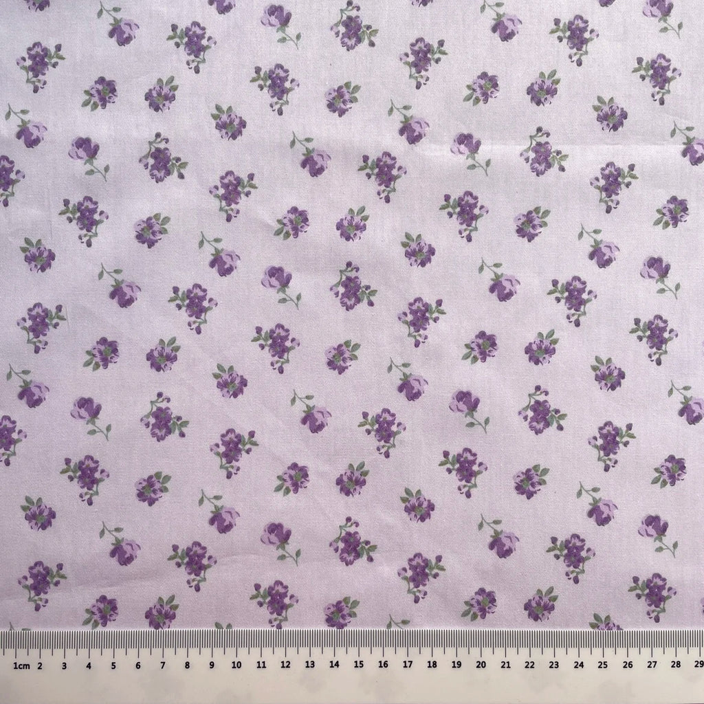 Printed Pure Cotton Twill Fabric – 50cm x 160cm (19.7" x 63")