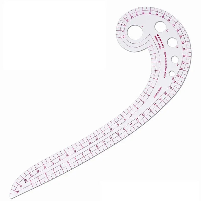 French Curve Ruler – Flexible Multi-Function Sewing & Pattern Drafting Ruler