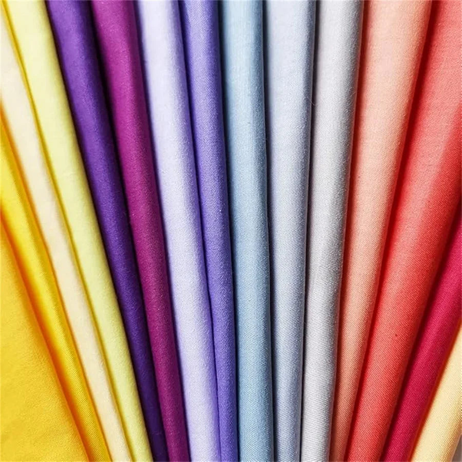50-Piece Precut Fabric Squares Set – 20x20cm Solid Colors for Quilting & Patchwork