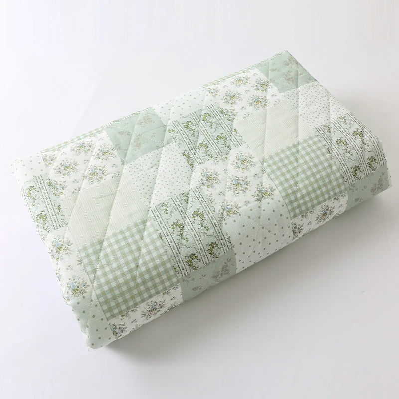 French Floral Quilted Cotton Fabric – 145cm Wide, Winter Jacket & Quilt Fabric