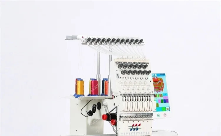 Boutique Commercial Embroidery Machine – 9/12 Needle, Multiple Hoop Sizes, Electric Benchtop