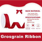 Solid-Color Polyester Ribbon – 10-Meter Roll