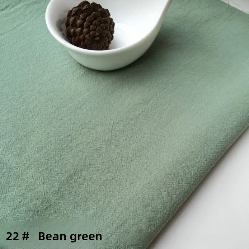 Cotton Linen Crepe Fabric – Skin Texture, 137cm Wide, 230g/m | Clothing, Curtains & Home Décor