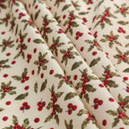 Christmas Holiday Print Fabric – 100% Polyester, 50cm x 150cm