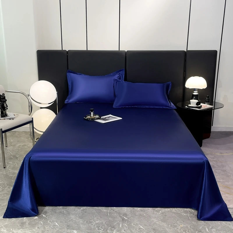 Polyester Flat Bed Sheets – 1-Piece or 3-Piece Sets