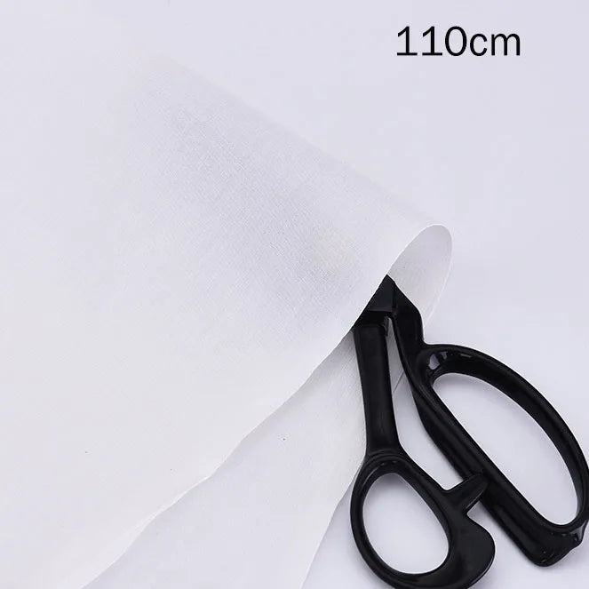 Plain White Cotton Fabric – Multiple Weights & Widths | Muslin, Twill & Bleached for Sewing & DIY