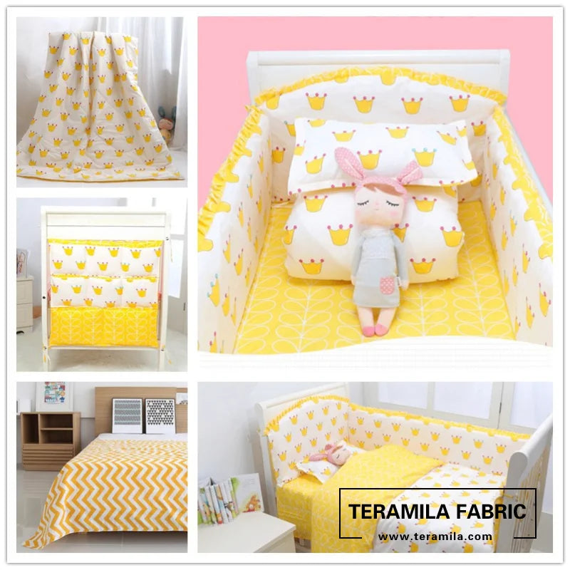 Cute Cartoon Print 100% Cotton Twill Fabric — 160cm Wide