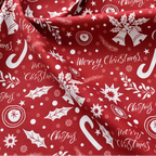 100% Cotton Christmas Print Fabric, 140cm Wide
