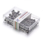 100-Piece Color Ball Head Sewing Pins — Stainless Steel Quilting & Fabric Pins