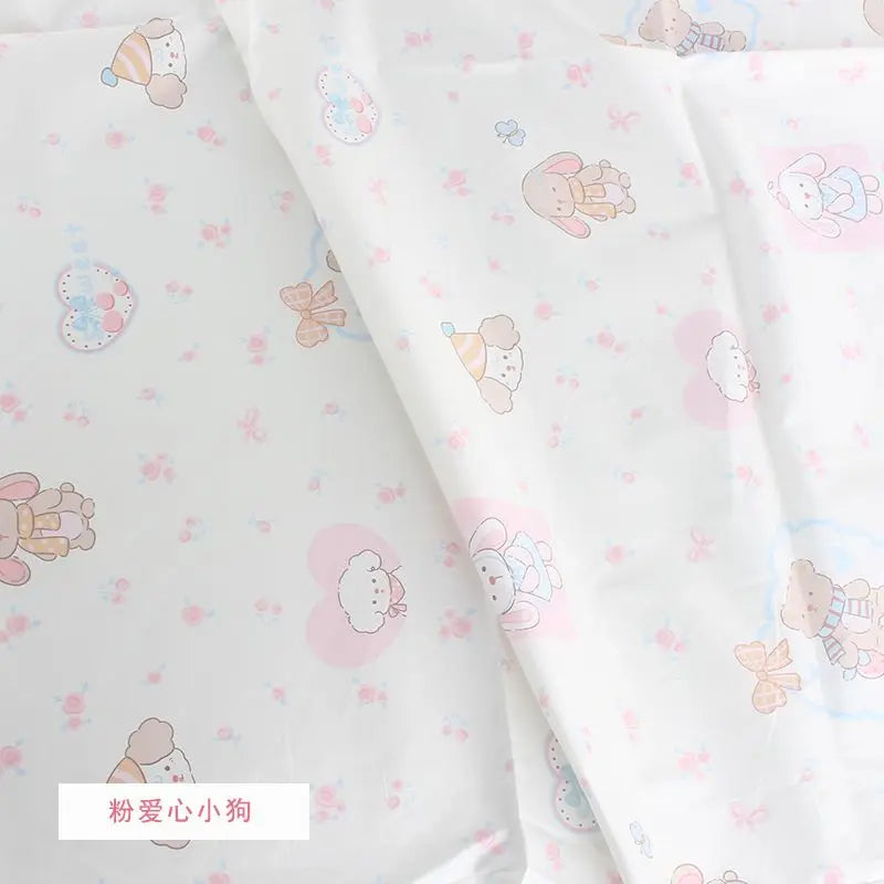 Pure Cotton AB Face Fabric – Cartoon Printed for Baby & Children's Clothing, Bedding & Quilting