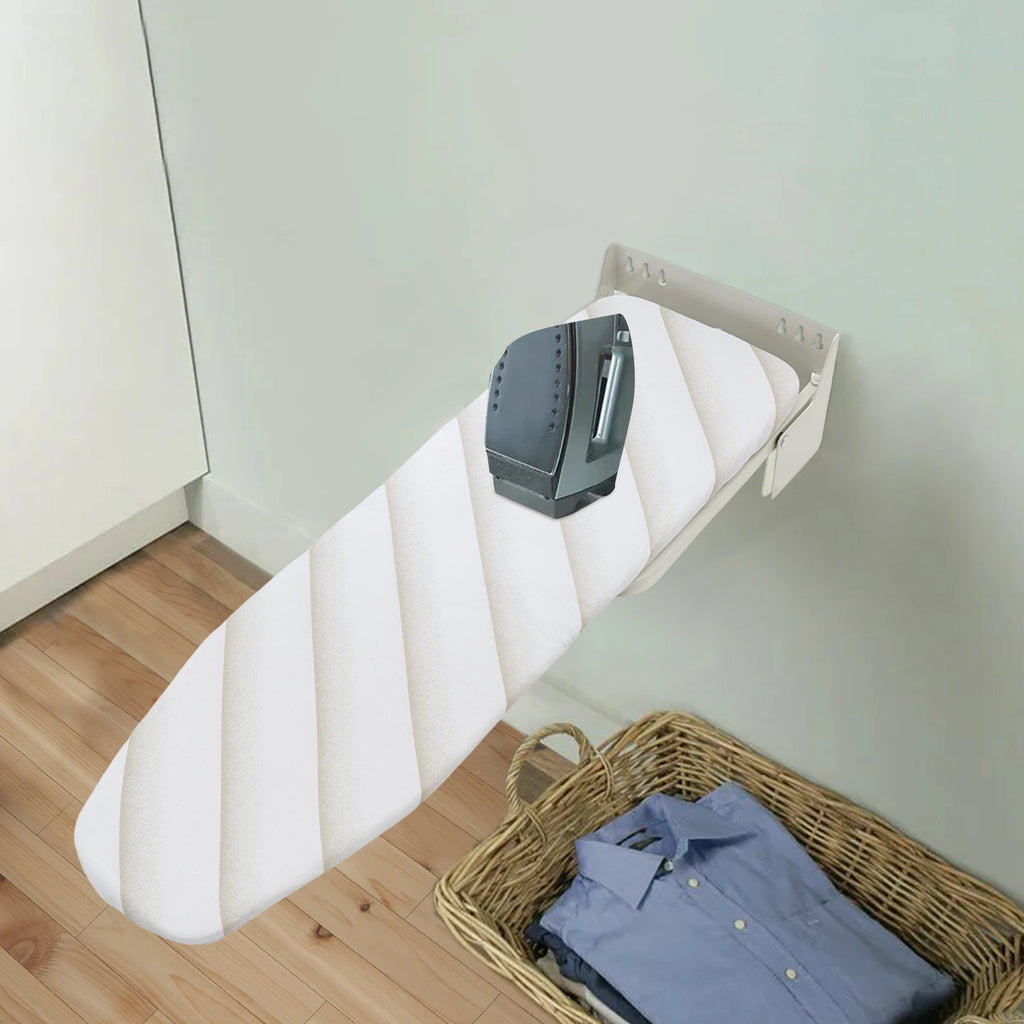 Foldable Wall-Mounted Ironing Board with Cover