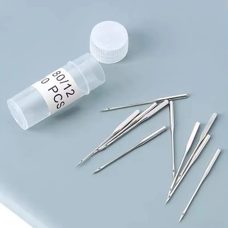 Household Sewing Machine Needles Kit – Sizes #9 #11 #12 #14 #16 #18 (10pc)