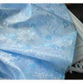 Traditional Pattern Brocade Fabric – 100% Polyester, 90cm Wide, Sold by the Meter – For Clothing, Costumes & DIY Sewing
