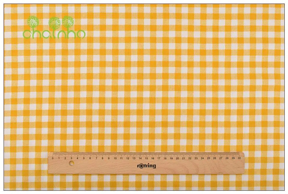 Orange Floral Series Printed Twill Cotton Fabric – 40s Weight