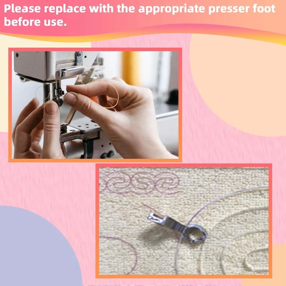 4-Piece Acrylic Quilting Templates Set  Transparent Free Motion Rulers For  DIY Quilt Designs Domestic Sewing Machines