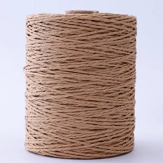 Raffia Yarn for Crochet & Knitting – 150g (5.3 oz) Roll