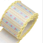 Moonstitched-Edge Printed Grosgrain Ribbon – 50-Yard Roll
