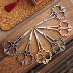 Tijeras de sastre retro – Tijeras de bordar y coser de acero inoxidable | Unidad individual, paquete de 3 y paquete de 6