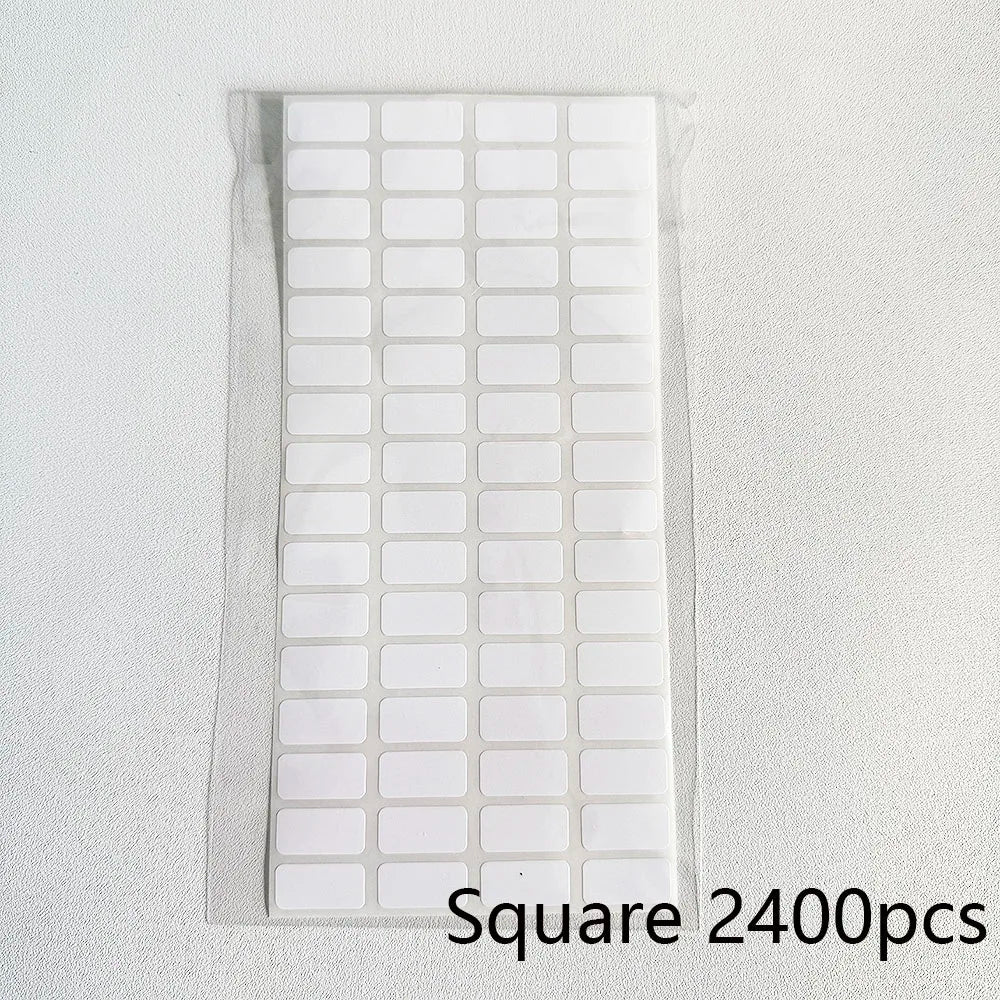 Etiquetas Adhesivas para Diamond Painting — Pegatinas de Puntos Redondos y Cuadrados para Almacenamiento