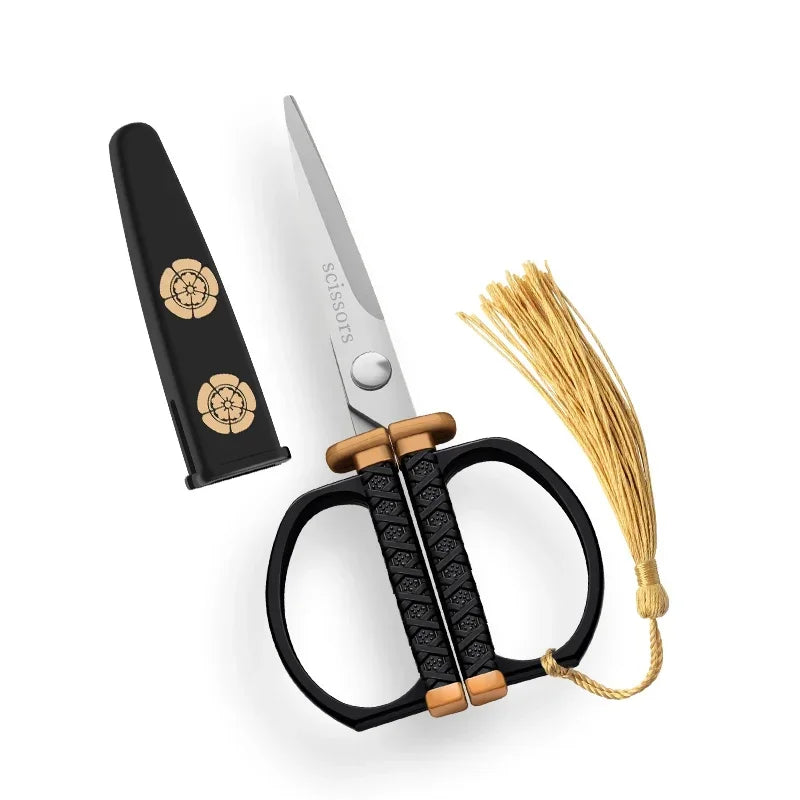 M219 Vintage Stainless Steel Embroidery Scissors – Silvery, Golden & Black