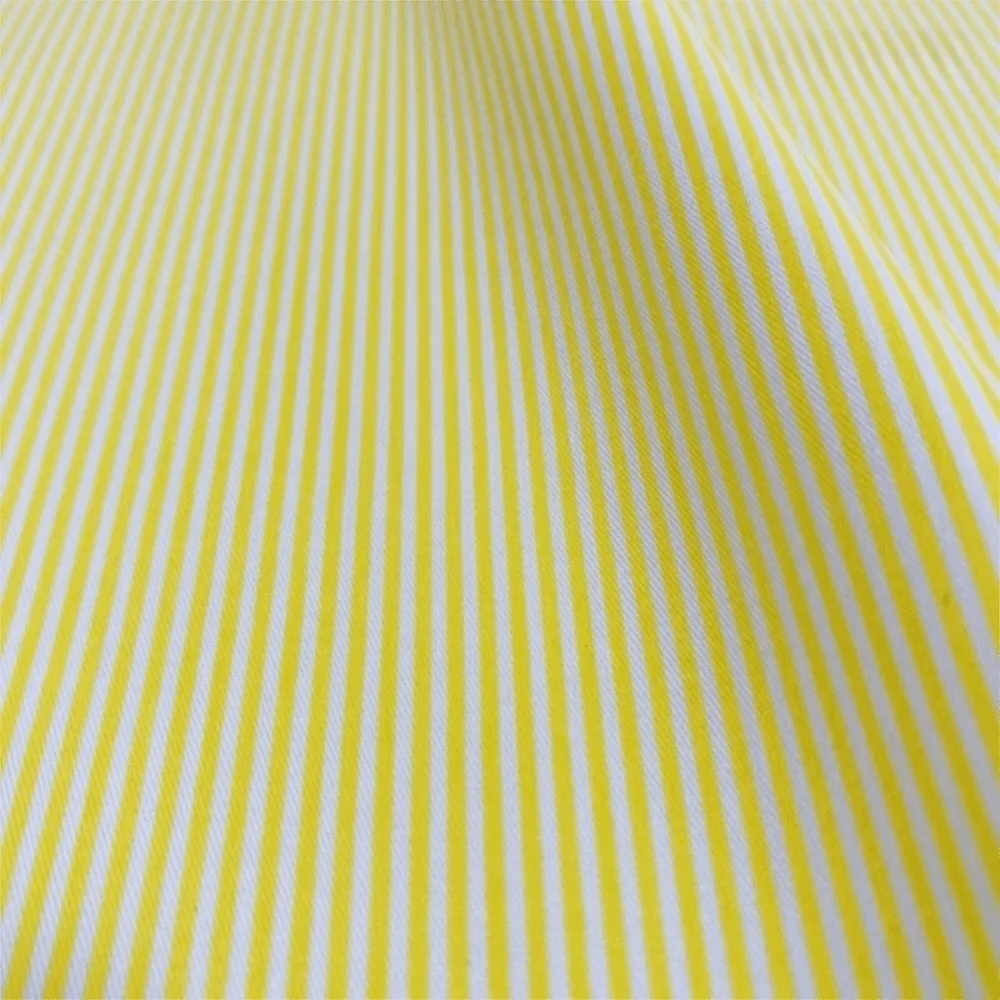 Fruit Print Pinstripe Twill Fabric – 160cm Wide | Curtains, Clothing & DIY Sewing