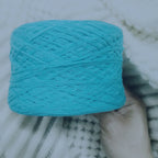 Cotton Yarn Thread for Knitting, Non-Bleached, Raw Algodon Line, Baby, Children's DIY, Handknitting, Scarf Sweaters, 500g/Ball