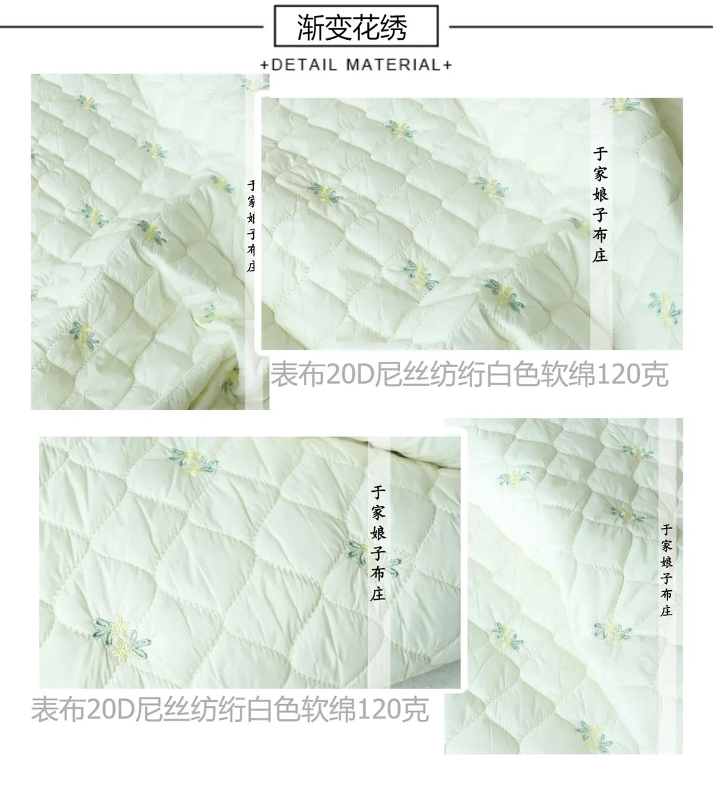 Printed Quilted Cotton Fabric – 135x50cm, Jacket Lining & Autumn Winter Sewing Fabric