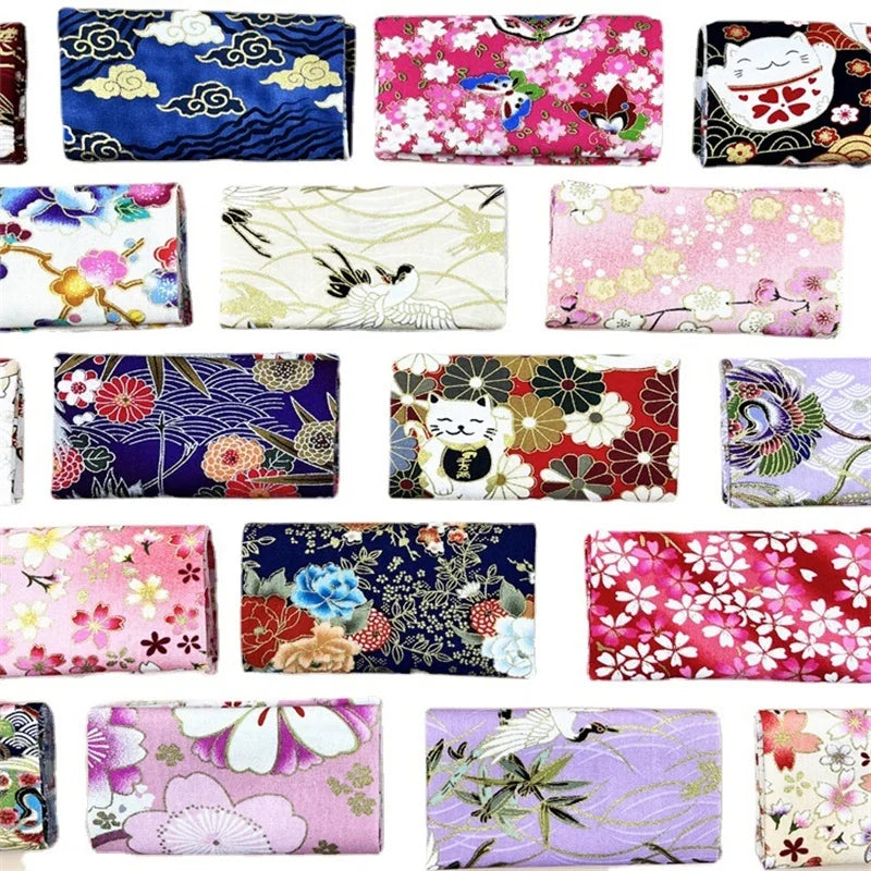 Cotton Print Fabric Bundle — 5 Precut Pieces (20×25cm / 8”×10”) | Doll Clothes, Quilting & Crafts