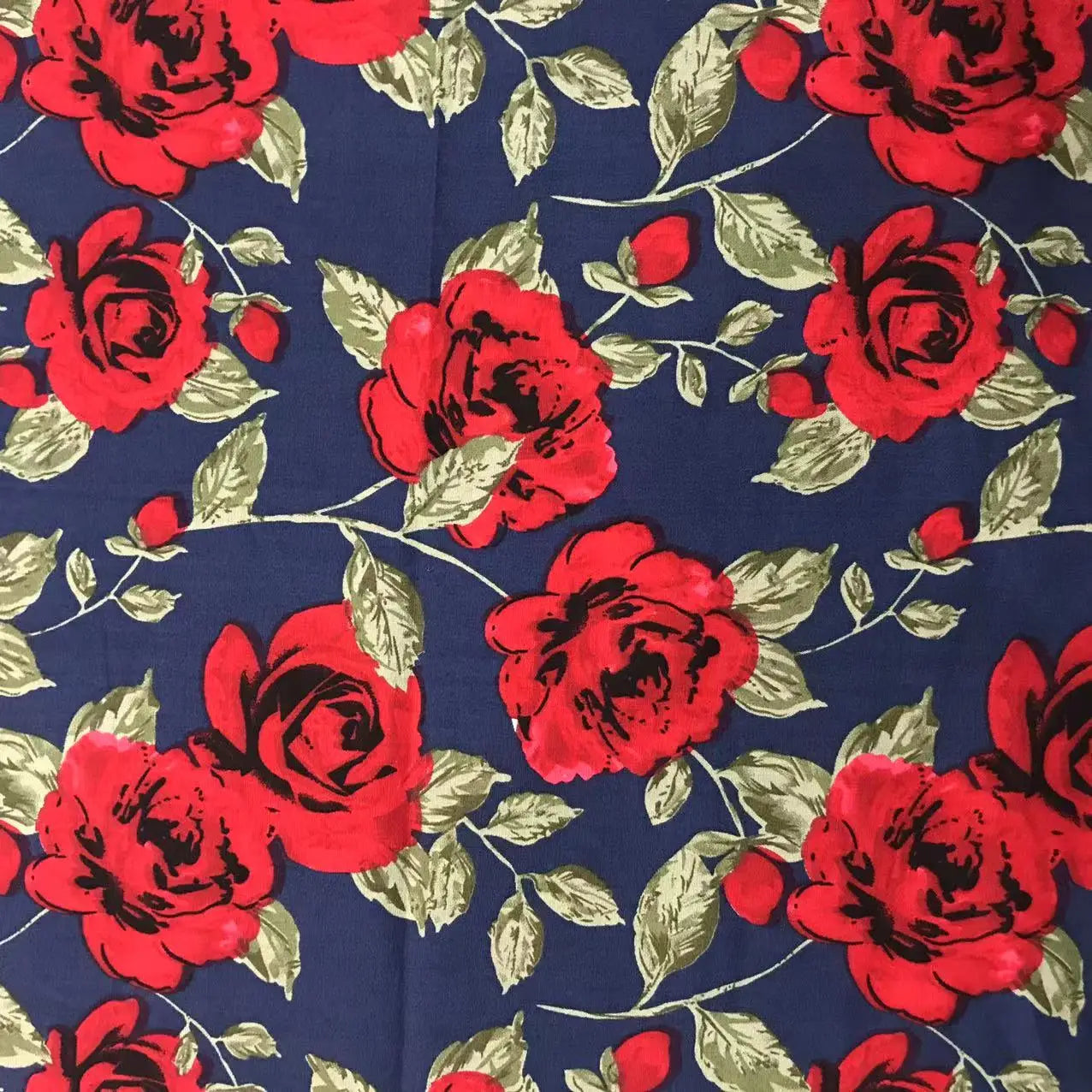 Fabric - 40 Precut Strips (6.35 X 49.78 cm) for Quilting And Sewing, 20 Floral Prints Assortment, 100% Material,