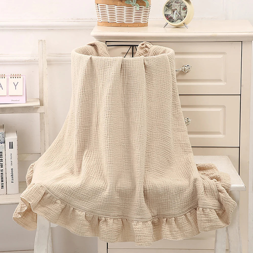 Double Gauze Muslin Fabric | 140cm Wide | 0.5m–5m | Dress, Cheesecloth & DIY