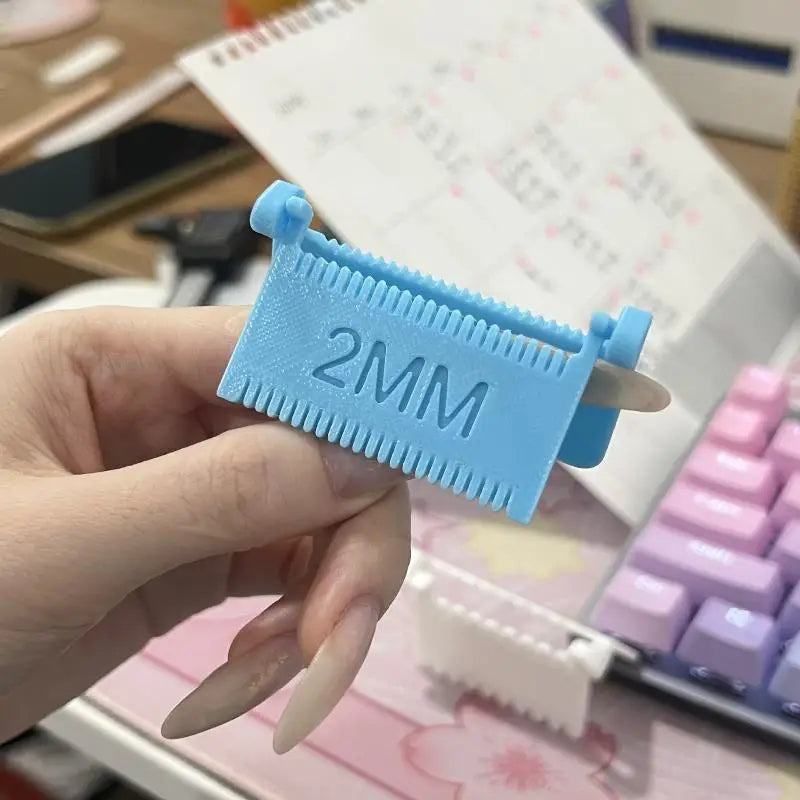 Sewing Gauge Tool for Quilting, Hemming & Edge Stitching – Compact Seam Lock Ruler