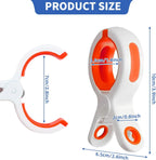 Pinzas de playa/para acolchar – Pinzas de ropa de plástico grandes, resistentes al viento y reutilizables para mantas, toallas y telas
