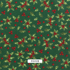 Christmas Holiday Print Fabric – 100% Polyester, 50cm x 150cm