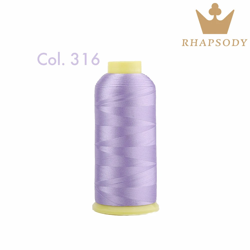 40WT Polyester Embroidery Thread – 5000 Meters per Spool | 128 Colors for Machine & Hand Embroidery