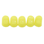 5 unids/lote dedales de silicona multifuncionales ahuecados transpirables manga protectora de dedo accesorios de costura DIY