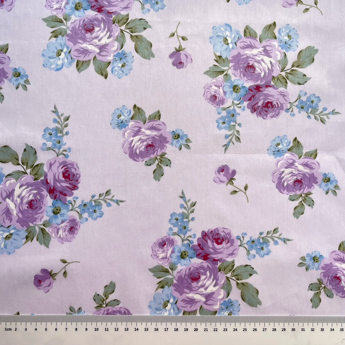 Printed Pure Cotton Twill Fabric – 50cm x 160cm (19.7" x 63")