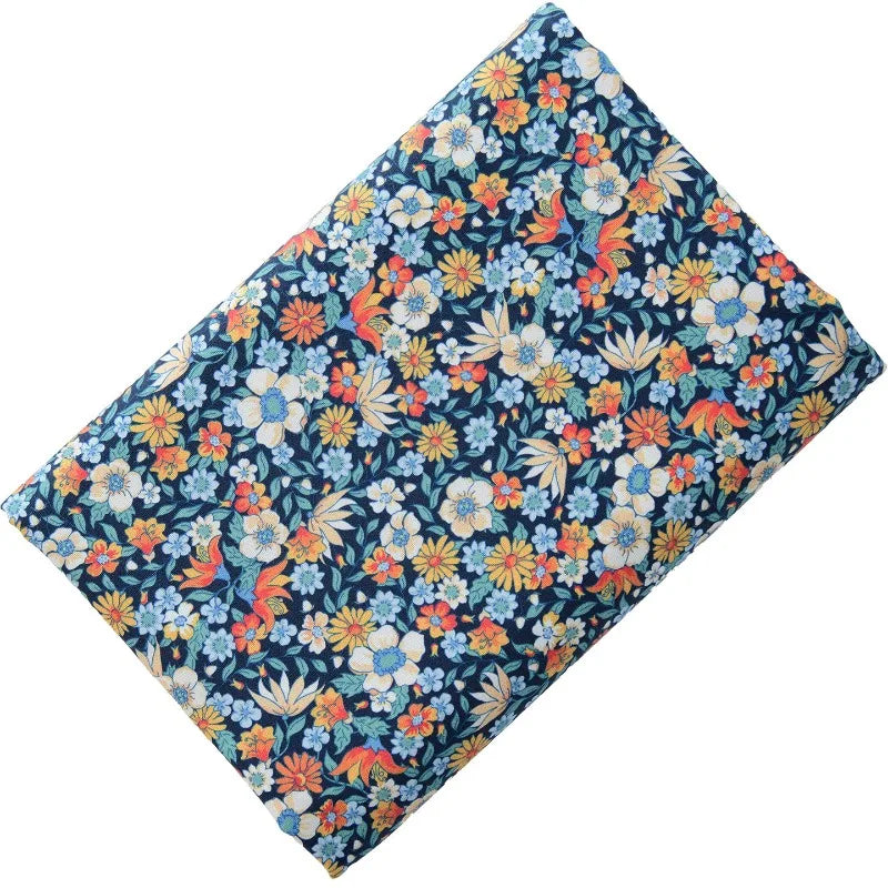 Printed Cotton Poplin Fabric By the Meter – Soft Breathable 100% Cotton for Quilting, Clothing & DIY