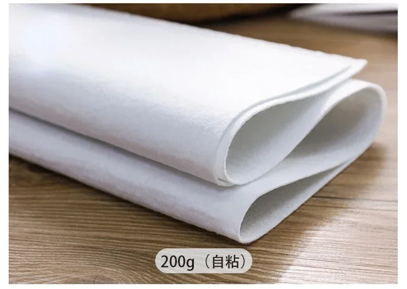 Iron-On Fusible Interfacing | Single-Sided Adhesive Interlining | 90cm Wide