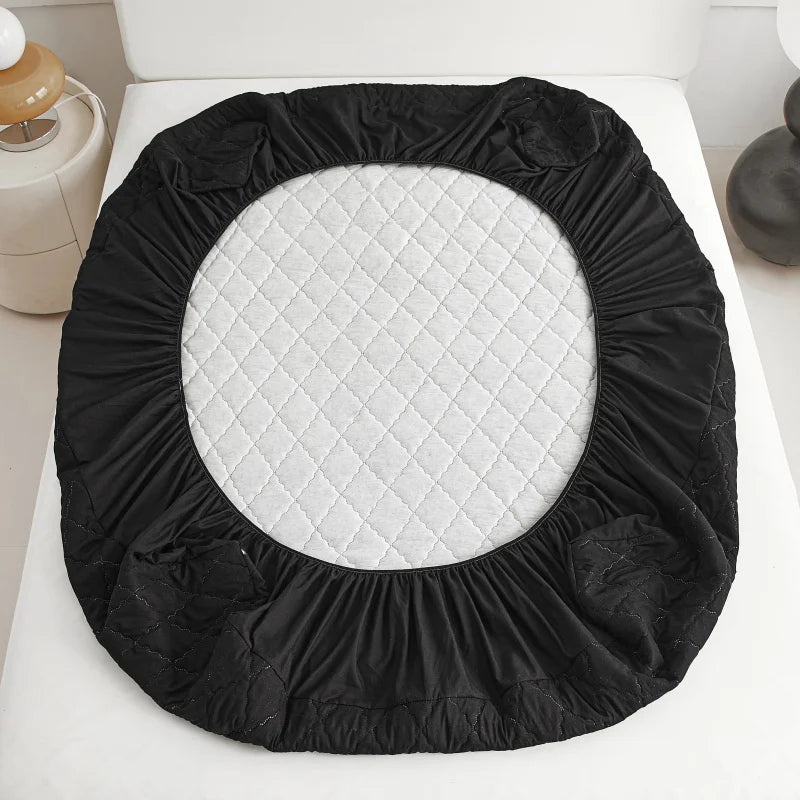 Grade A Quilted Waterproof Mattress Protector – Flame Retardant, TPU, 300TC, Queen & King