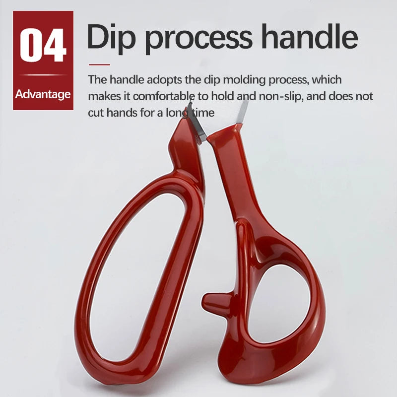 Professional Stainless Steel Fabric Shears (3 Sizes)