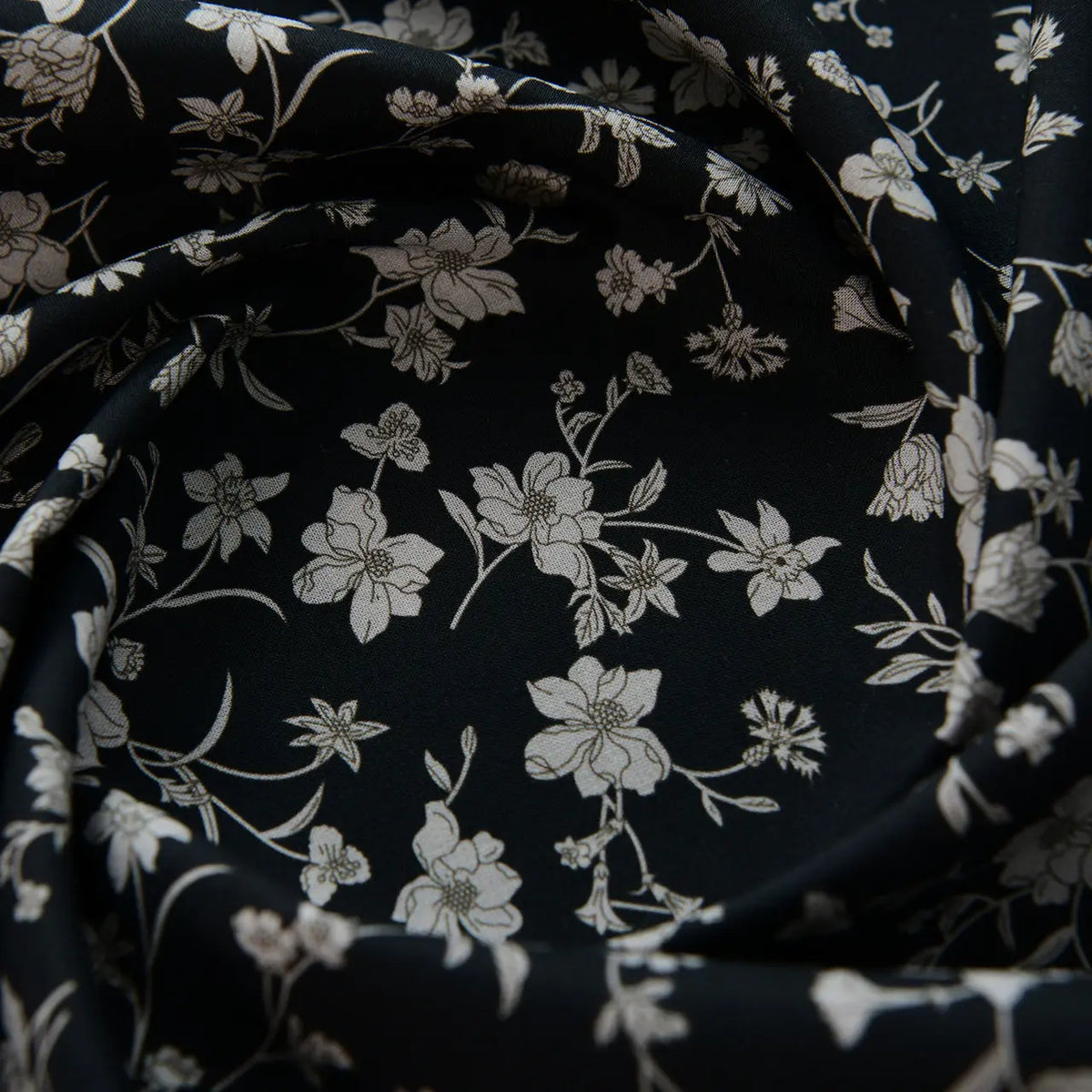 60s Premium Combed Pure Cotton Fabric Vintage Floral Soft For Dress Shirt Blouse Apron Patchwork Pillow Cushion Diy Sewing Craft