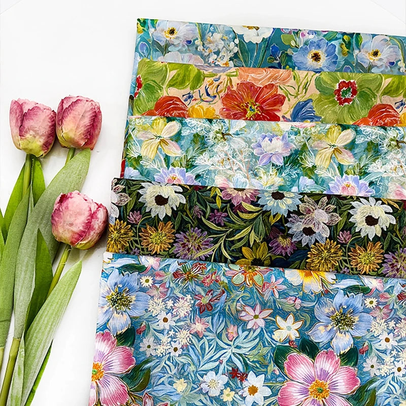 Chinese Style Printed 100% Cotton Poplin Fabric — 150cm Wide